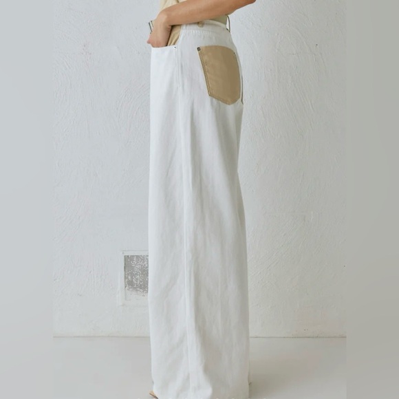 Vrg grl Women's White Wide-Leg Jeans - Picture 2 of 14